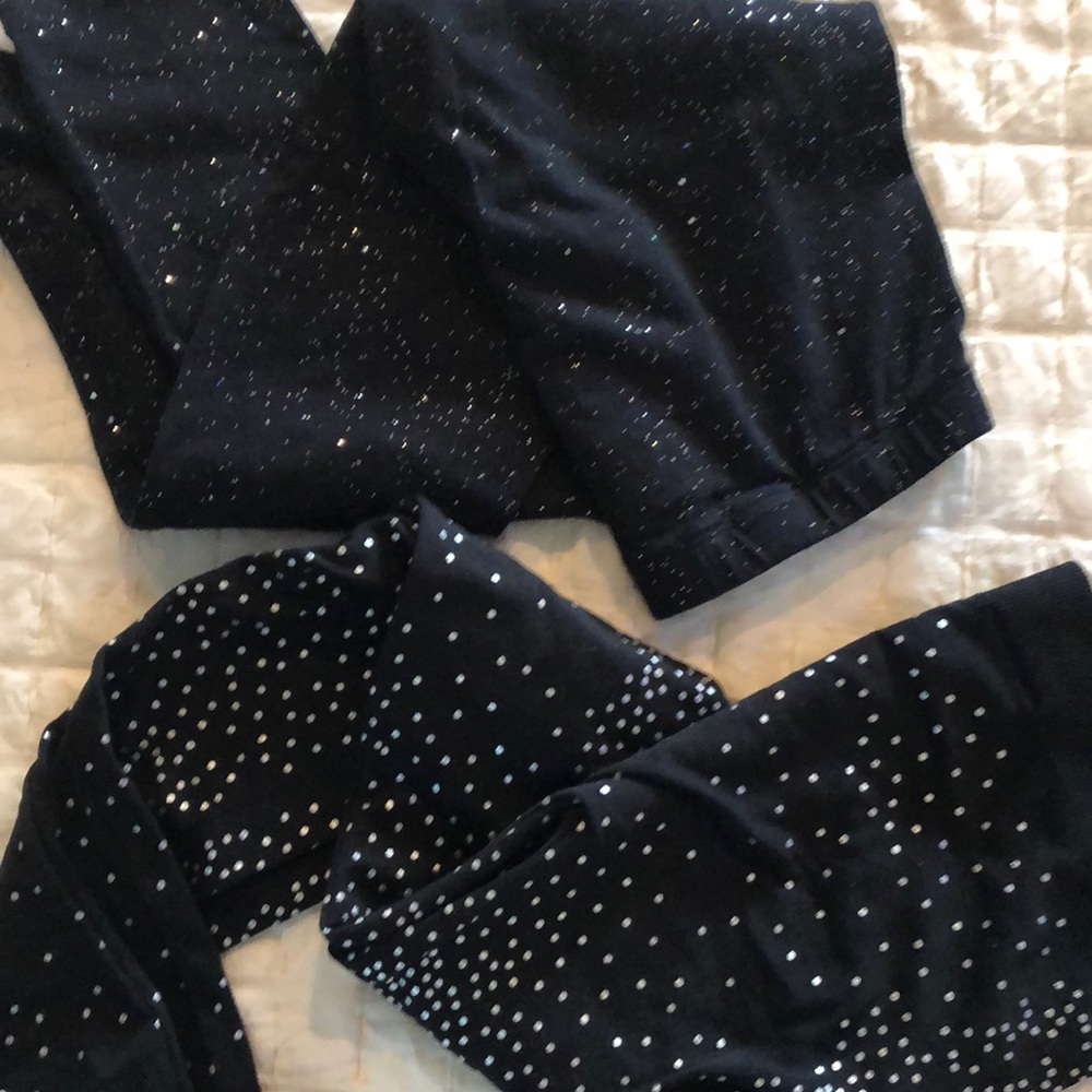 Never worn sparkle stretch pants